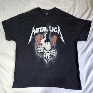 NWT Metallica 81 Demon Metalcore Rock Band Concert Tour Shirt Full Size